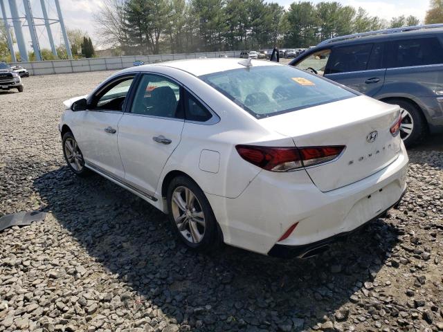 5NPE34AF6KH755151 - 2019 HYUNDAI SONATA LIMITED WHITE photo 2