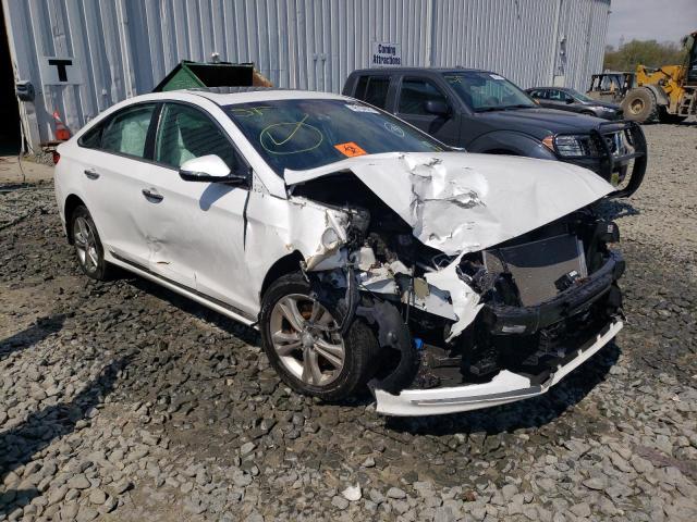 5NPE34AF6KH755151 - 2019 HYUNDAI SONATA LIMITED WHITE photo 4