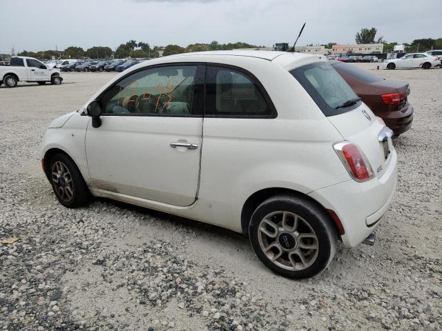 3C3CFFARXFT594236 - 2015 FIAT 500 POP WHITE photo 2