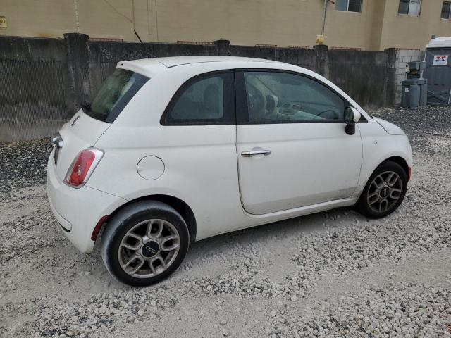 3C3CFFARXFT594236 - 2015 FIAT 500 POP WHITE photo 3