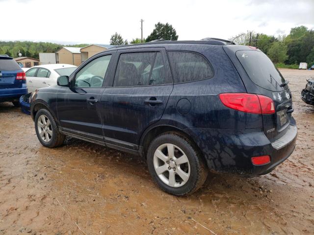 5NMSH73E07H125124 - 2007 HYUNDAI SANTA FE SE BLUE photo 2