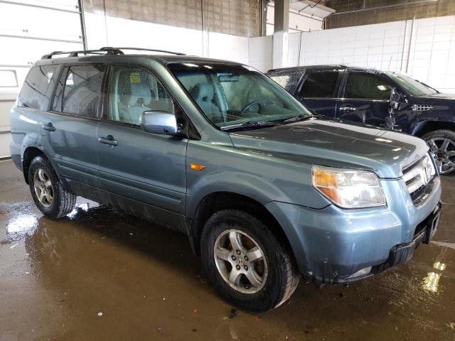 5FNYF28406B018397 - 2006 HONDA PILOT EX BLUE photo 4