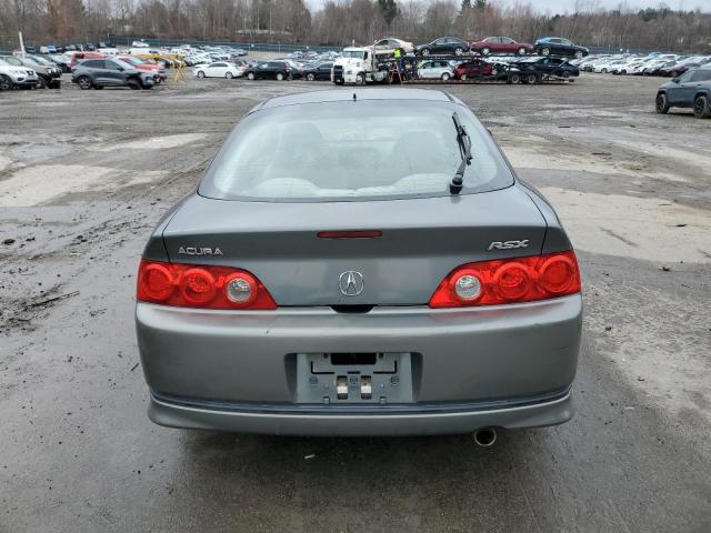 JH4DC53895S013895 - 2005 ACURA RSX GRAY photo 6