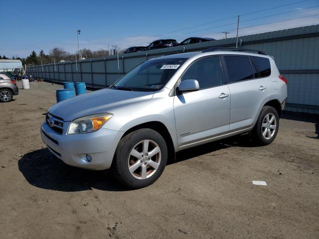 JTMBK31V666008463 - 2006 TOYOTA RAV4 LIMITED SILVER photo 1