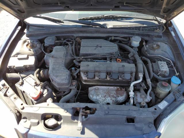 2HGES26732H524937 - 2002 HONDA CIVIC EX ლურჯი ფოტო 11