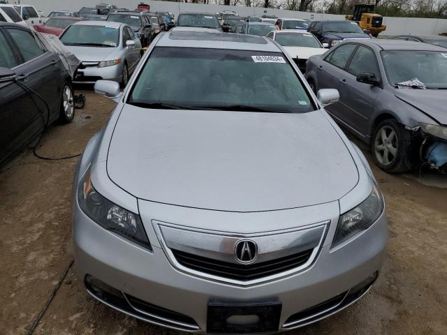 19UUA8F37EA003401 - 2014 ACURA TL SE SILVER photo 5