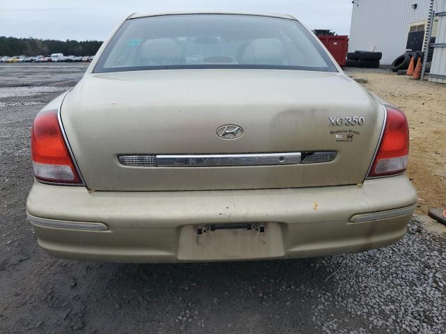 KMHFU45EX3A263634 - 2003 HYUNDAI XG 350 BEIGE photo 6