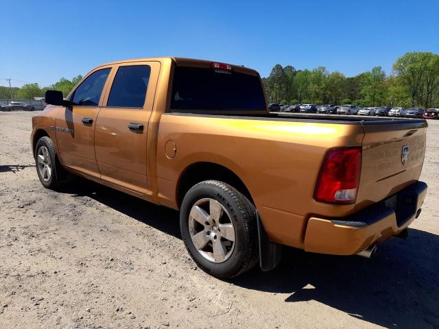 1C6RD6KT2CS280512 - 2012 DODGE RAM 1500 ST ORANGE photo 2