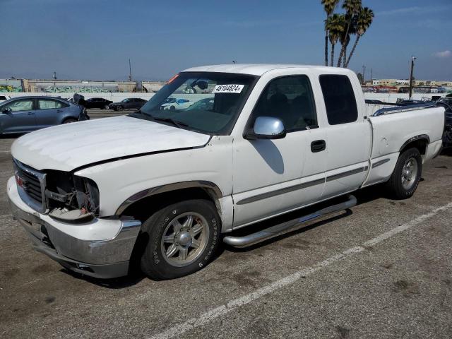 2GTEC19V321166599 - 2002 GMC NEW SIERRA C1500 WHITE photo 1