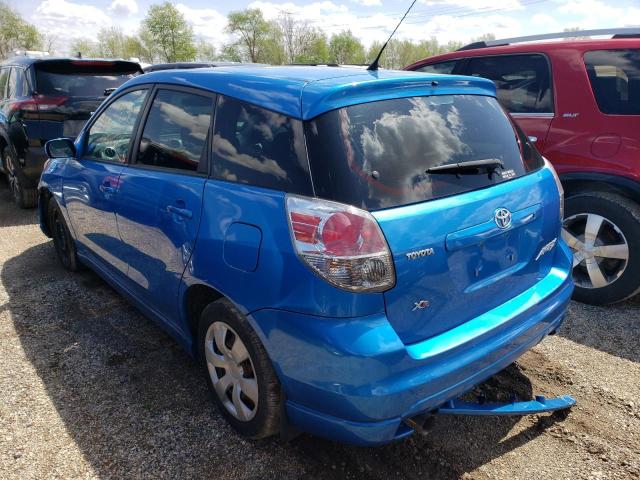 2T1KR32EX8C712364 - 2008 TOYOTA COROLLA MA XR BLUE photo 2