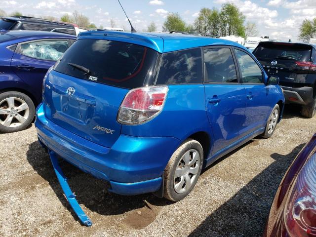2T1KR32EX8C712364 - 2008 TOYOTA COROLLA MA XR BLUE photo 3