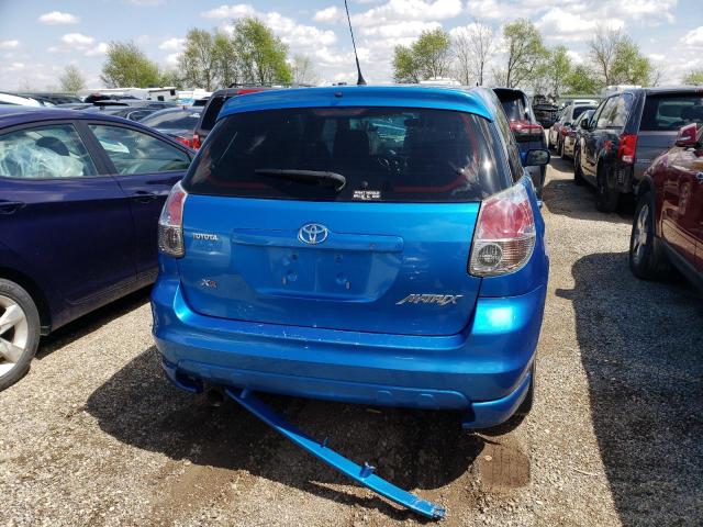 2T1KR32EX8C712364 - 2008 TOYOTA COROLLA MA XR BLUE photo 6