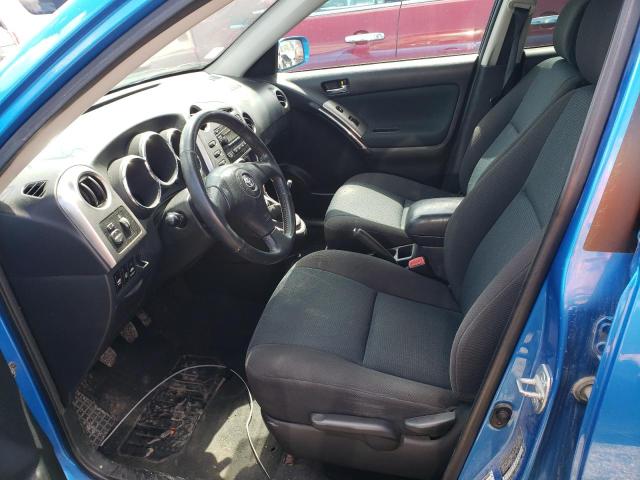 2T1KR32EX8C712364 - 2008 TOYOTA COROLLA MA XR BLUE photo 7