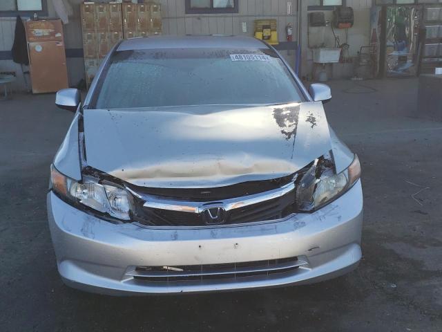 2HGFB2F59CH589943 - 2012 HONDA CIVIC LX SILVER photo 5