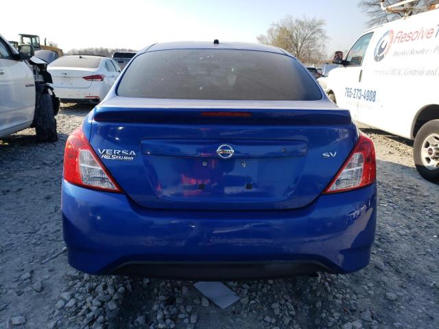 3N1CN7AP7HL839101 - 2017 NISSAN VERSA S BLUE photo 6