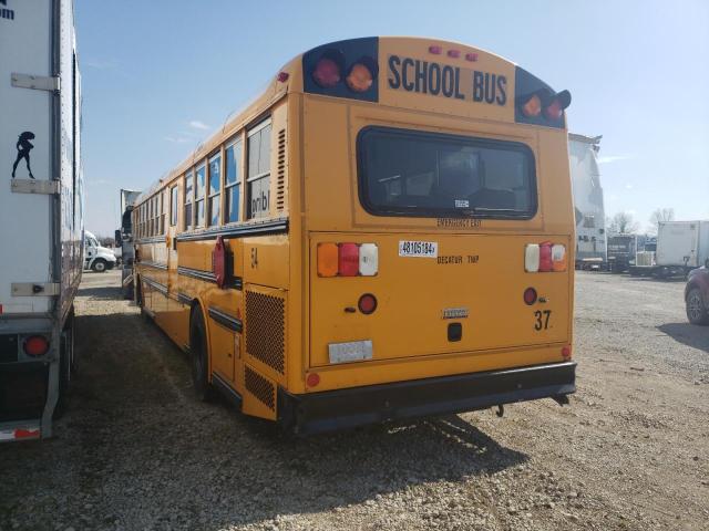 1T7Y74D27J1124444 - 2018 THOMAS SCHOOL BUS YELLOW photo 3