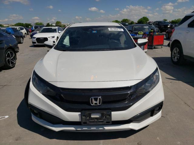 19XFC2F81LE016312 - 2020 HONDA CIVIC SPORT WHITE photo 5