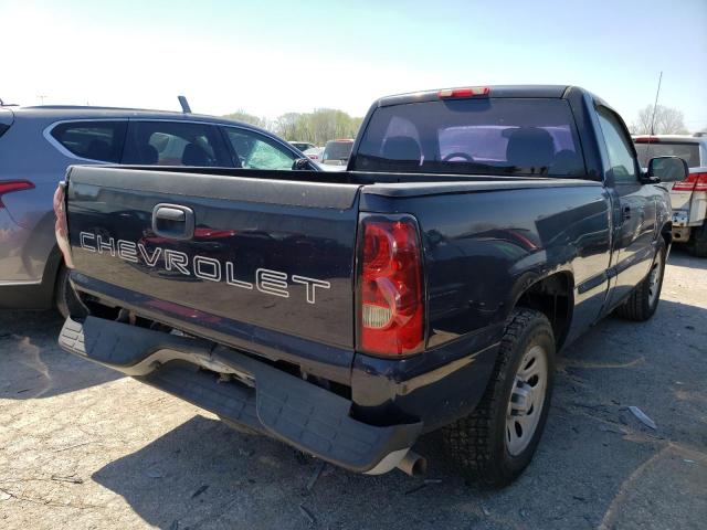 1GCEC14XX7Z186775 - 2007 CHEVROLET SILVERADO C1500 CLASSIC BLUE photo 3