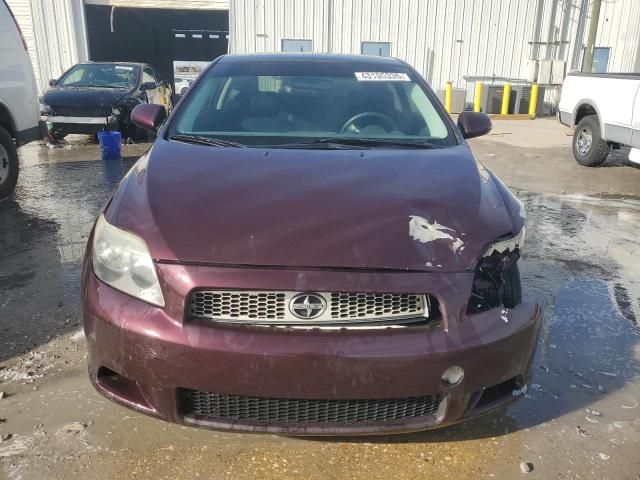 JTKDE177870158309 - 2007 TOYOTA SCION TC ბურგუნდია ფოტო 5