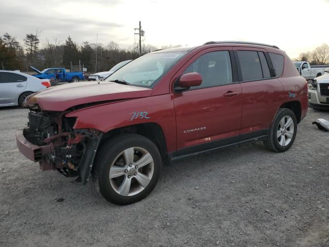 1C4NJDEB7GD587336 - 2016 JEEP COMPASS LATITUDE RED photo 1