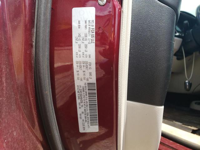 2C4RC1BG5HR642536 - 2017 CHRYSLER PACIFICA TOURING L RED photo 13