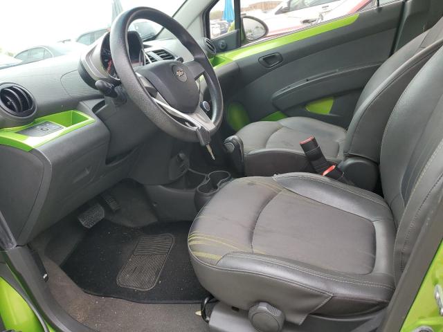 KL8CB6S97EC499352 - 2014 CHEVROLET SPARK LS GREEN photo 7