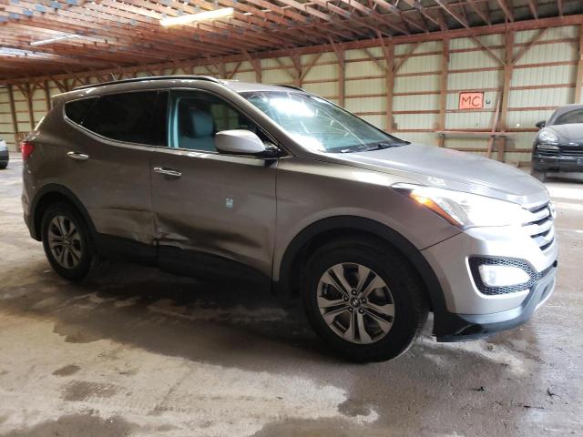 5XYZUDLB4GG370906 - 2016 HYUNDAI SANTA FE S GRAY photo 4