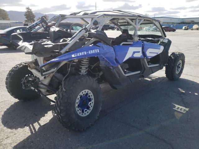 3JBVNAV41PE001896 - 2023 CAN-AM MAVERICK X RS TURBO RR BLUE photo 4