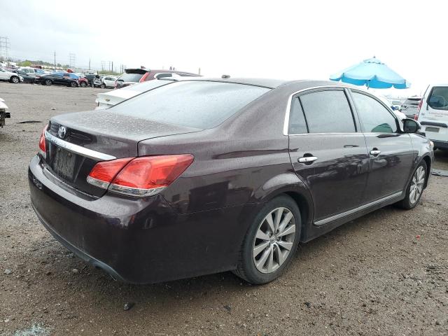 4T1BK3DB1BU396480 - 2011 TOYOTA AVALON BASE BURGUNDY photo 3