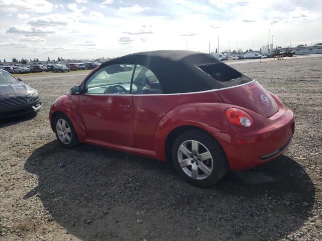 3VWRG31Y77M403583 - 2007 VOLKSWAGEN NEW BEETLE CONVERTIBLE OPTION PACKAGE 1 RED photo 2