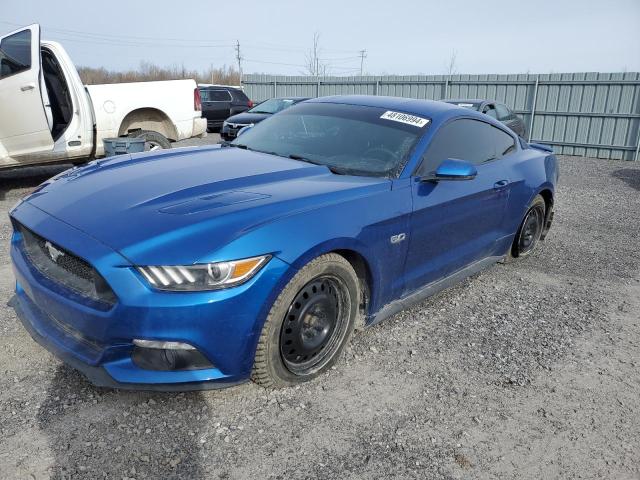 1FA6P8CF1H5311106 - 2017 FORD MUSTANG GT BLUE photo 1