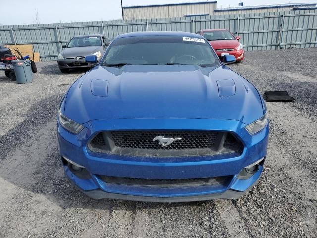 1FA6P8CF1H5311106 - 2017 FORD MUSTANG GT BLUE photo 5