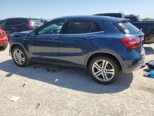 WDCTG4GB6KJ646710 - 2019 MERCEDES-BENZ GLA 250 4MATIC BLUE photo 2