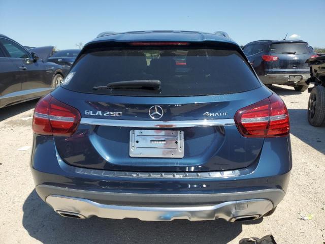 WDCTG4GB6KJ646710 - 2019 MERCEDES-BENZ GLA 250 4MATIC BLUE photo 6