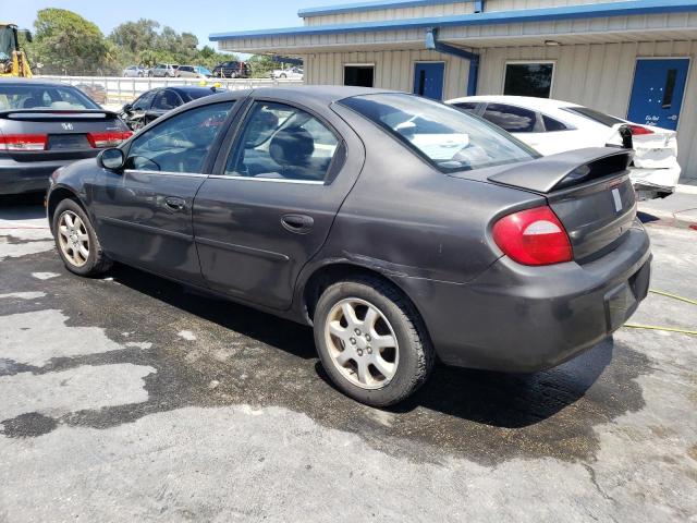 1B3ES56C14D514583 - 2004 DODGE NEON SXT GRAY photo 2