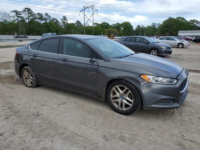 1FA6P0H74F5119243 - 2015 FORD FUSION SE GRAY photo 4