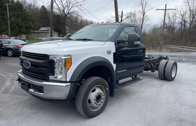 1FDUF5GT1KDA24179 - 2019 FORD F550 SUPER DUTY BLUE photo 2