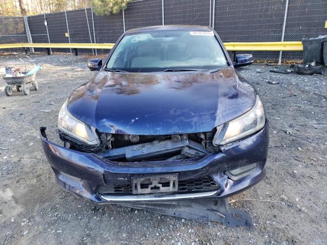 1HGCR2F71FA205141 - 2015 HONDA ACCORD EX BLUE photo 5