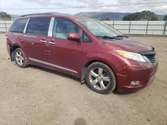 5TDKK3DCXBS074518 - 2011 TOYOTA SIENNA LE BURGUNDY photo 4