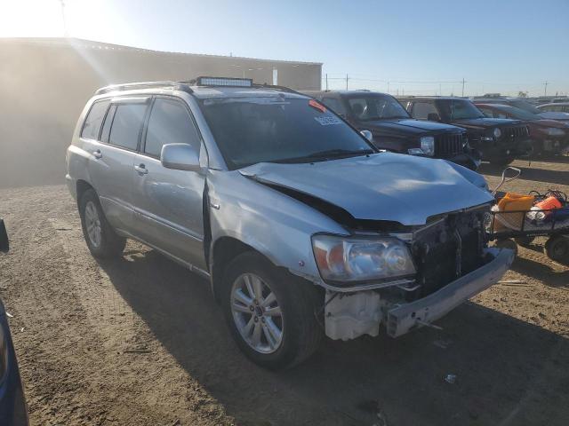 JTEEW21A760030219 - 2006 TOYOTA HIGHLANDER HYBRID SILVER photo 4