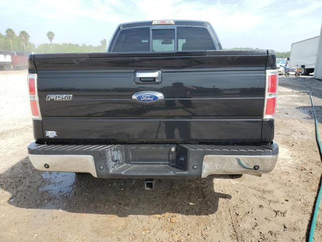 1FTFW1CT5CKD35140 - 2012 FORD F150 SUPERCREW BLACK photo 6