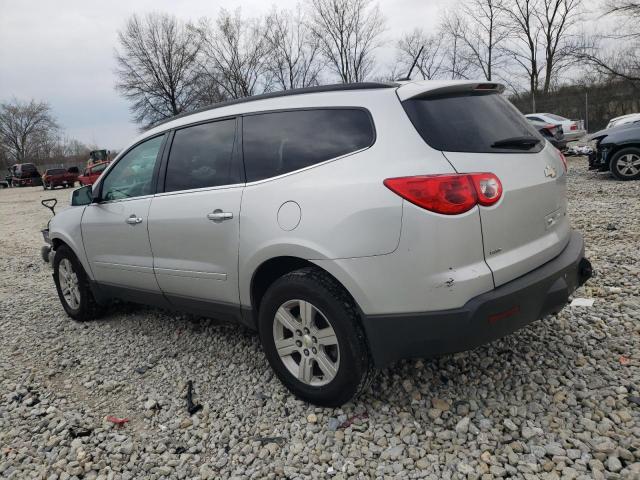 1GNKVJED4BJ356015 - 2011 CHEVROLET TRAVERSE LT SILVER photo 2