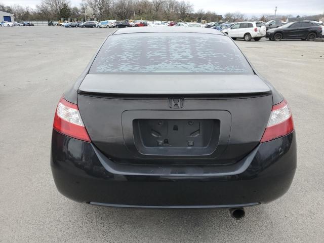 2HGFG12808H550760 - 2008 HONDA CIVIC EX BLACK photo 6