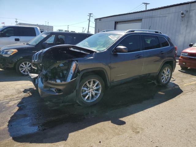 1C4PJMDXXJD574903 - 2018 JEEP CHEROKEE LIMITED GRAY photo 1