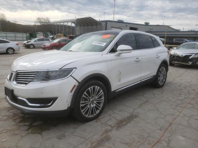 2LMTJ6LRXGBL40918 - 2016 LINCOLN MKX RESERVE WHITE photo 1