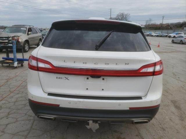 2LMTJ6LRXGBL40918 - 2016 LINCOLN MKX RESERVE WHITE photo 6