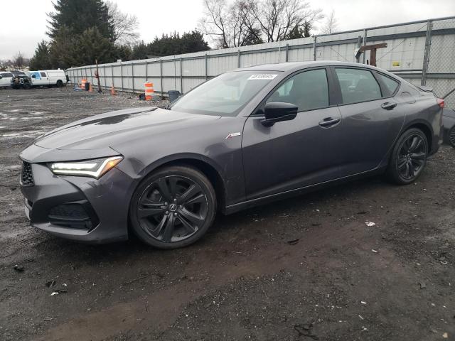 19UUB6F59MA004180 - 2021 ACURA TLX TECH A GRAY photo 1