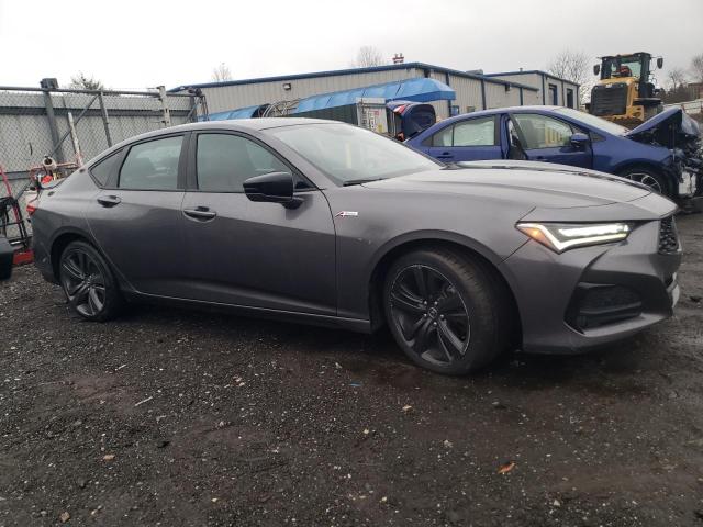 19UUB6F59MA004180 - 2021 ACURA TLX TECH A GRAY photo 4
