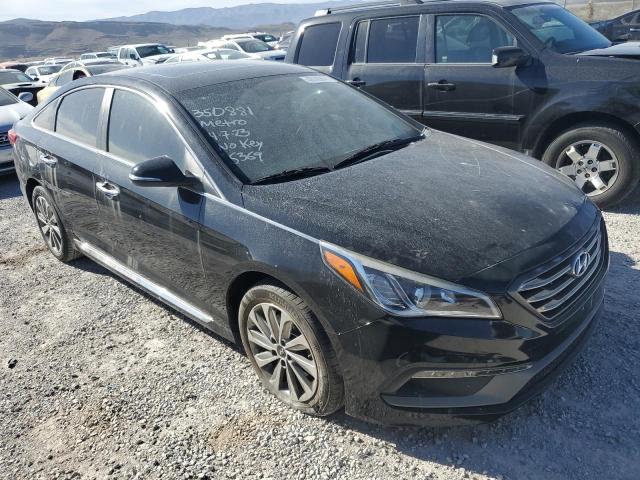 5NPE34AF8GH391466 - 2016 HYUNDAI SONATA GL SPORT BLACK photo 4