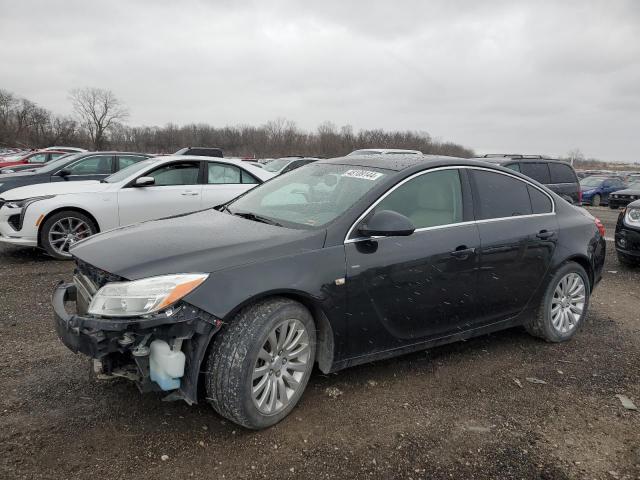 W04GP5EC7B1032798 - 2011 BUICK REGAL CXL BLACK photo 1